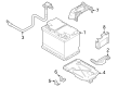 Diagram for Audi Battery Hold Downs - 1EA-805-453