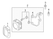 Diagram for Audi A5 Parking Sensors - 8K0-907-561