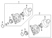 Diagram for Audi A6 Alternator - 06E-903-016-KX