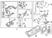 Diagram for Audi Air Suspension Compressor - 4H0-616-005-D