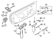 Diagram for Audi A5 Quattro Door Lock Cylinder - 107-837-167-FM