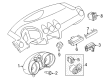 Diagram for Audi TT RS Quattro Instrument Cluster - 8J0-920-991-X