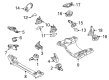 Diagram for 2010 Audi A8 Quattro Engine Mount - 4E0-399-113-AL