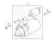 Diagram for Audi Q5 Starter - 059-911-021-KX