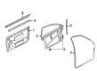 Diagram for Audi S6 Window Regulator - 4B0-837-461-C