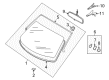 Diagram for Audi Windshield - 8J7-845-099-D-NVB