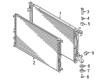 Diagram for Audi A8 Quattro Radiator - 4N0-145-804-A