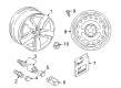 Diagram for Audi Q5 Alloy Wheels - 80A-601-025-AN