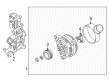 Diagram for Audi A4 Quattro Alternator - 058-903-018-CX