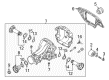 Diagram for Audi Differential Cover - 08V-525-171