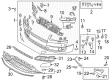 Diagram for Audi A8 Quattro Bumper - 4H0-807-065-J-GRU