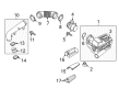 Diagram for Audi Air Filter Box - 8J0-129-607-A