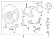 Diagram for Audi TTS Quattro Steering Wheel - 8S0-419-091-AD-KKK