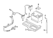 Diagram for Audi Allroad Quattro Battery Cables - 4Z7-971-225-D