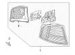 Diagram for Audi S8 Tail Light - 4E0-945-095-D