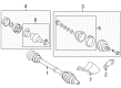 Diagram for Audi A3 Quattro Axle Shaft - 1K0-407-452-TX