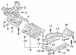 Diagram for Audi A6 allroad Exhaust Heat Shield - 4K1-804-163-C