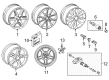 Diagram for Audi Q5 Alloy Wheels - 8R0-601-025-AQ