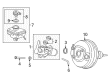 Diagram for Audi Q5 Brake Booster - 8R0-612-107-D