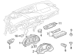 Diagram for Audi A4 allroad A/C Switch - 8W0-820-043-AN-5PR