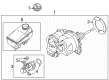 Diagram for Audi e-tron GT Brake Booster - 9J1-614-105-H