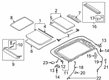 Diagram for Audi Q4 e-tron Weather Strip - 83A-877-459-A