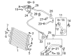 Diagram for Audi Cooling Fan Bracket - 7L0-121-093-A