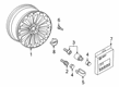 Diagram for Audi e-tron S Alloy Wheels - 4KE-601-025-AC