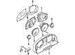 Diagram for Audi 100 Quattro Instrument Cluster - 4A0-919-541