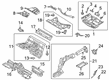 Diagram for Audi A8 Quattro Floor Pan - 4N0-813-107-B