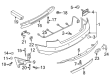 Diagram for Audi A4 Quattro Bumper - 8K5-807-303-A-GRU