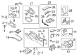 Diagram for Audi allroad Cup Holder - 8K0-862-533-C-6PS