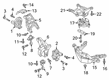 Diagram for 2018 Audi A5 Quattro Engine Mount - 8W0-399-292-C