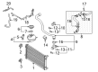 Diagram for Audi TT Coolant Pipe - 06A-121-069-C