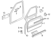 Diagram for Audi Weather Strip - 4D0-831-175-B