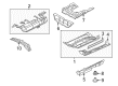 Diagram for Audi TT Quattro Floor Pan - 8N8-802-303