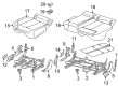 Diagram for Audi SQ5 Seat Cushion Pad - 80A-885-375-G