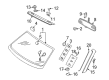 Diagram for Audi Windshield - 8H0-845-099-E-NVB