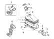 Diagram for Audi Air Filter Box - 8L9-133-837-A