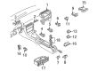 Diagram for Audi Windshield Washer Switch - 8E0-953-503-B-4PK