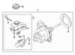 Diagram for Audi A3 Brake Booster - 5WB-614-105-AK