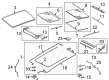 Diagram for Audi Sunroof Motor - 3G9-877-795-J