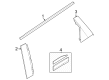 Diagram for Audi Q4 e-tron Door Moldings - 89A-839-475-3Q7