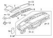 Diagram for Audi RS7 Sportback Instrument Cluster - 4K1-857-001-B-TAA