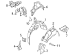 Diagram for Audi e-tron GT Fender Splash Shield - 4J3-809-410-A