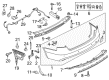 Diagram for Audi S4 Bumper - 8K5-807-067-B-GRU