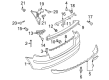 Diagram for Audi Bumper - 8P4-807-303-X7Z