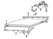 Diagram for Audi 4000 Quattro Door Hinge - 811-827-299