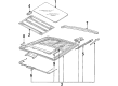 Diagram for Audi Coupe Quattro Sunroof Motor - 895-959-605