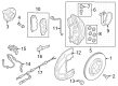 Diagram for Audi RS3 Brake Caliper - 83A-615-107-C